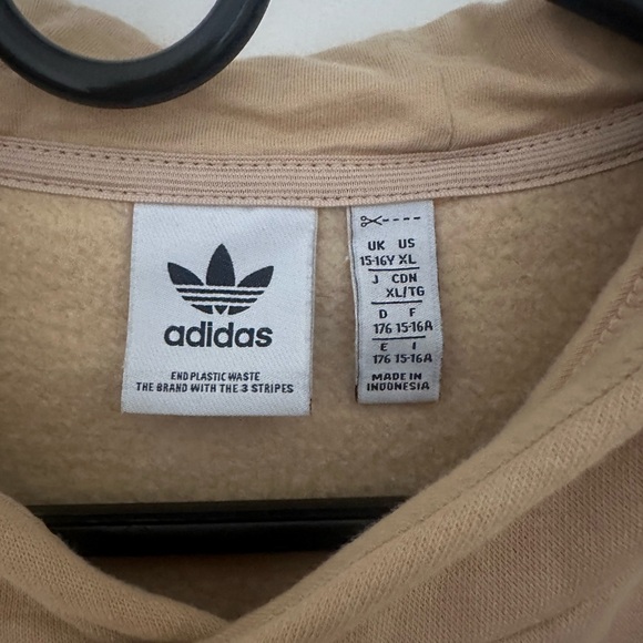 Adidas Beige Hoodie - Picture 4 of 5